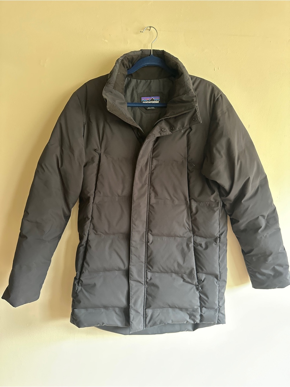 Patagonia Men’s Jackson Glacier Down Parka Black Size S Winter Coat